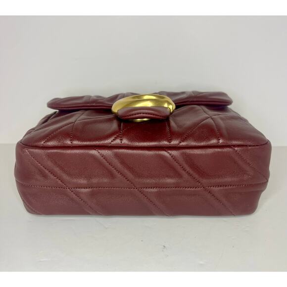 Coach Times Square Tabby 20 Merlot - Picture 5 of 10